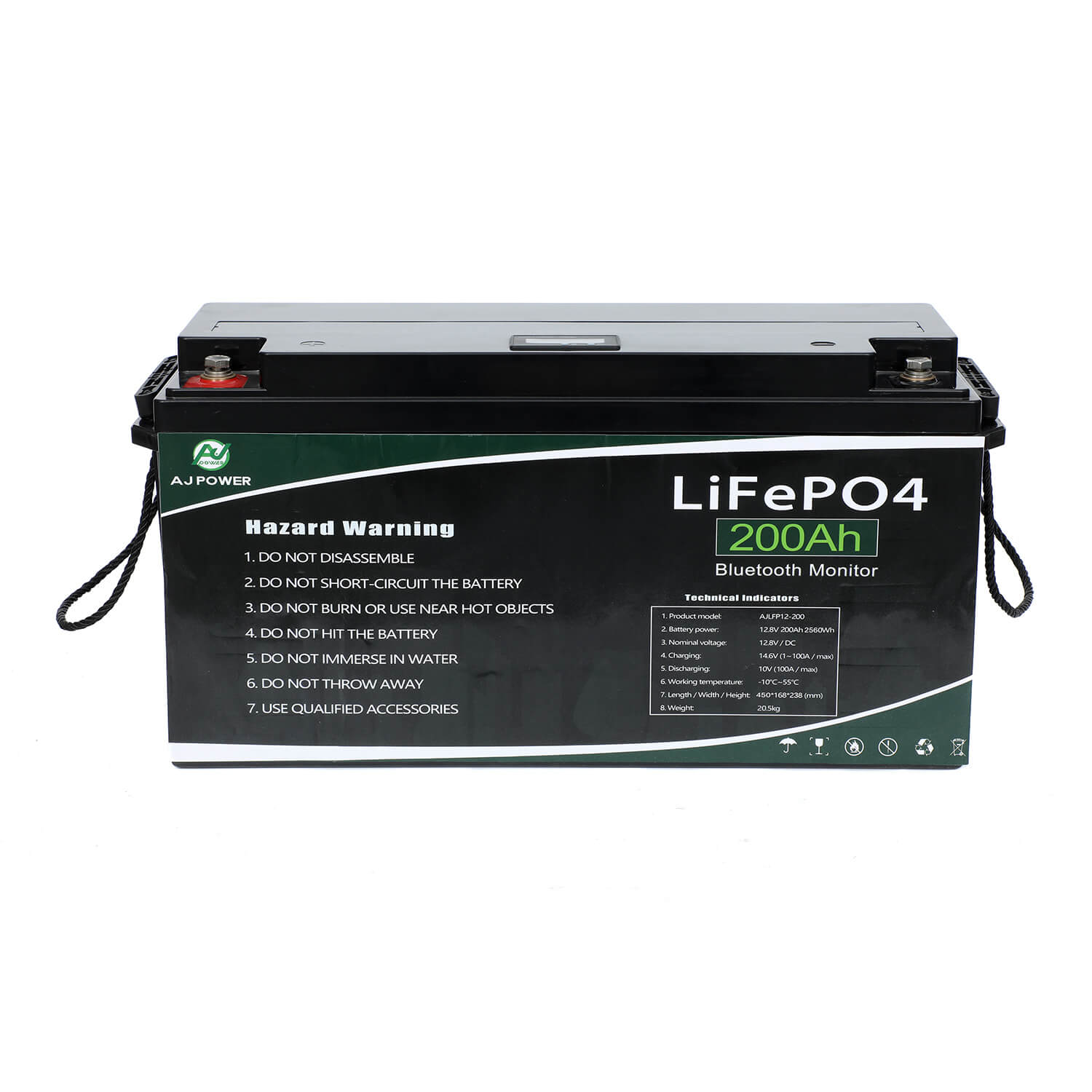 Efficient battery for marine and RV use