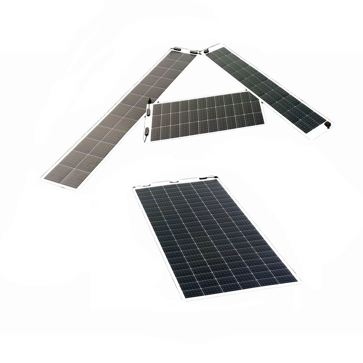 Monocrystalline silicon high-efficiency photovoltaic panels