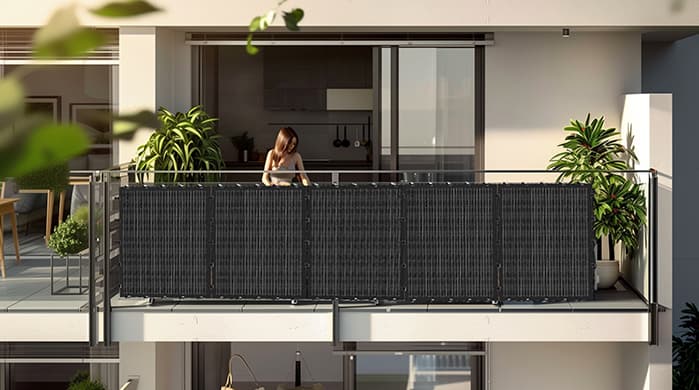 Balcony photovoltaic